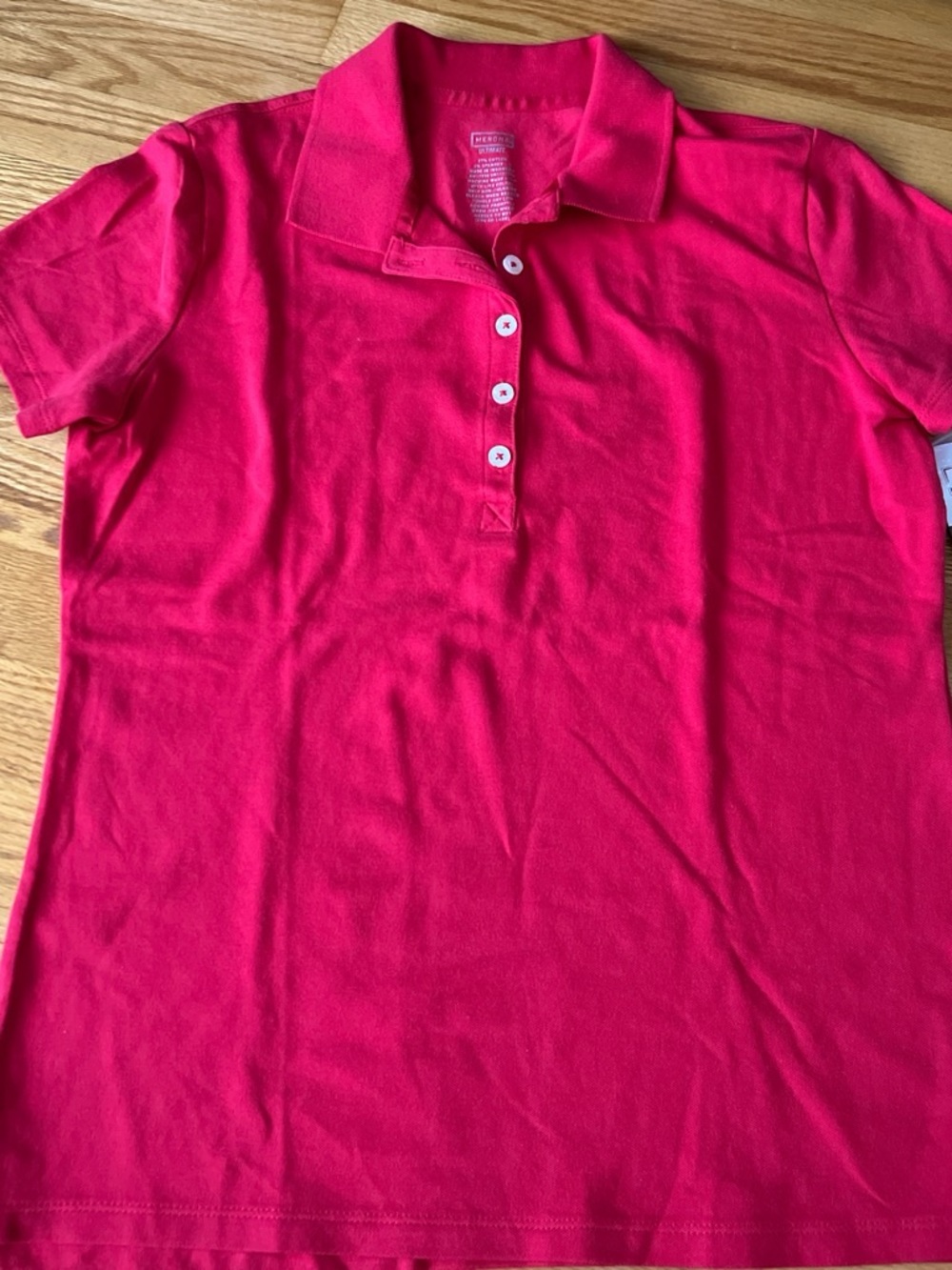 Bright red Polo Shirt